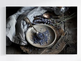 Poszter Herbária Konyha Szárított Levendula Virágok Gyógynövények 60x40