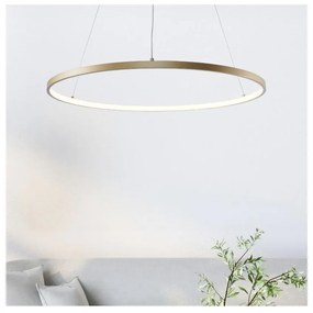 Zuma Line 2023201-GD60 - LED Csillár zsinóron BRENO LED/28W/230V 3000/4000/6000K