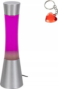 Gyerek asztali dekorációs lámpa rózsaszín asztali láva Minka Rabalux