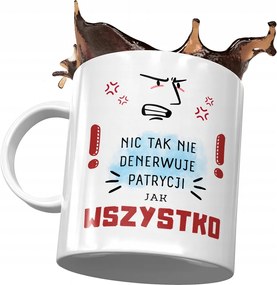 Bögre Patrícia Barátnő Feleség Ajándék Nyomtatott Fotóval