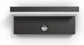 Philips - LED Kültéri fali lámpa érzékelővel BUSTAN LED/3,8W/230V IP44