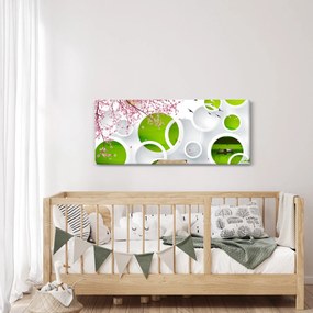 Kép - móló a tó felett (120x50 cm)
