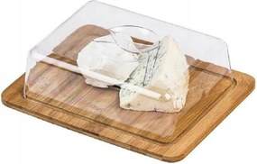 Berretti Bambusz vágódeszka vágóbúrával 24x18,5x7,5 cm BR-7204