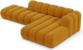 Sárga sarokkanapé (jobb oldali) Lupine – Micadoni Home