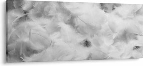 Kép - Színű tollfelhők (120x50 cm)
