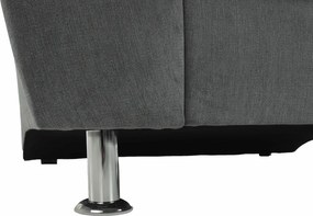 Fotel, szürke szövet, SANTIAGO