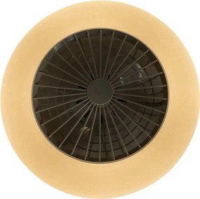 LED mennyezeti lámpa + mennyezeti ventilátor STAR + távvezérlő 48W - LCL6340
