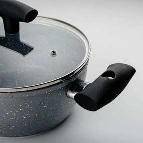 Lunasol - Edény üveg fedéllel 20cm - Basic (601106)