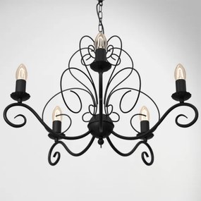 MAURO láncos csillár 5xE14/60W/230V