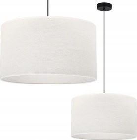 Mennyezeti Függőlámpa Fehér Lámpaernyővel Boho Csillár Kerek Egyszemélyes