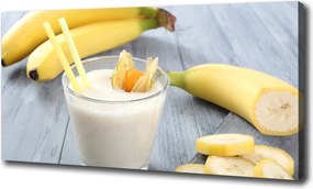 Vászonkép Banán koktél 100x70 cm