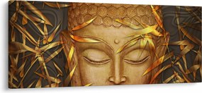 Kép - arany Buddha (120x50 cm)