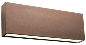 Redo 90389 - LED Kültéri fali lámpa KAMAL LED/15W/230V 3000K IP54 barna