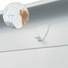 Flipchart tábla, mágneses felület, 70x100 cm, EcoLabel, NOBO Premium Plus, fehér (VN5701)