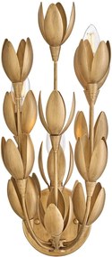 Quintiesse klasszikus fali lámpa flora arany elsqn-flora-3w-gd