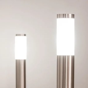 BRILAGI - Kültéri lámpa mozgásérzékelővel ELIA 1xE27/20W/230V IP44 100 cm króm