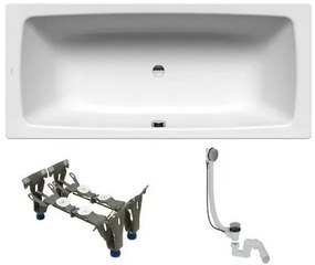 Kaldewei Cayono Duo téglalap alakú kád 180x80 cm zománcozott acél bal és jobb is KWB725
