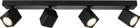 Italux Modern LED spot lámpa Aveiro Fekete ITXSPL-31981-4B-BK