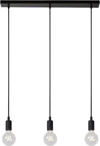 LUCIDE 08408-03-30 FIX Többágú Függesztett Lámpa Fekete E27 IP20