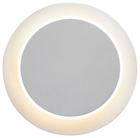 ITALUX SENATO forgatható, indirekt fénnyel fali lámpa fehér, 3000K melegfehér, beépített LED, 200 lm, IT-MB2035R-S WH