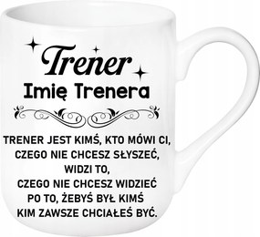 Személyi edző bögre Ajándék Név Csomagolás