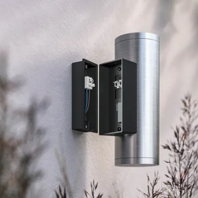 Philips 17463/47/P7 - LED RGBW Kültéri lámpa Hue APPEAR 2xLED/8W/230V IP44