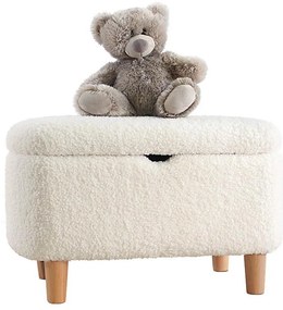 Puff PIXI 37x61 cm fehér