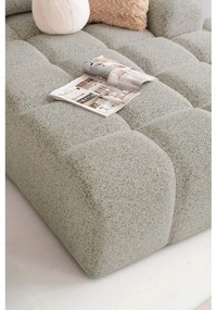 Világosbarna kinyitható tárolóhelyes moduláris sarokkanapé (jobb oldali) Lulu – Miuform