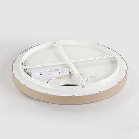 Brilagi - LED dimmelhető lámpatest GLASS POOL DOUBLE LED/48W/230V 40 cm bézs + távirányító