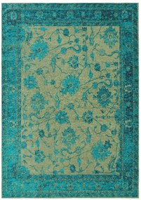 Síkszövött szőnyeg Frencie Turquoise 200x285 cm