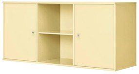 Világossárga alacsony függő komód 133x61 cm Mistral – Hammel Furniture
