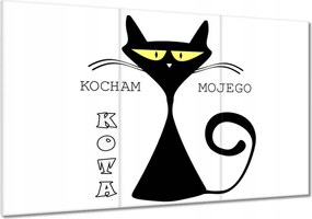 Festmények 120x80 Szeretem, hogy három másik ember