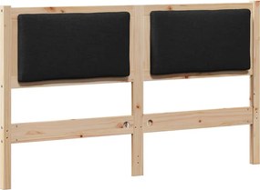 vidaXL Fejtámla Egyéb Barna 150 cm Tömör fenyőfa