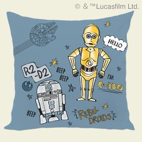Star Wars R2D2 és C-3PO párnahuzat