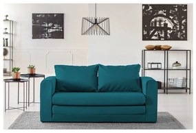 Honolulu türkizkék kinyitható kanapé - Cosmopolitan design
