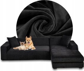 Sarok Huzat Kanapé Velúr Prémium Plüss Jobbos 2+2OS Oeko-tex