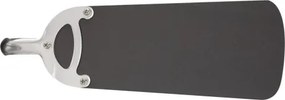 Globo 0307 Mennyezeti ventilátor matt króm test, bükk,grafitszürke MDF lapát, üveg búra, 1X60W E27, 50Hz, 3 fokozatú, 2 irányú forgás,láncos húzókapcsolóval