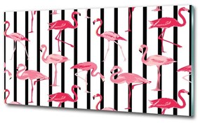 Üvegkép Flamingók rudak osh-82700283