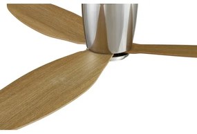 Lucci Air 210519 - AIRFUSION RADAR mennyezeti ventilátor króm/fa + DO