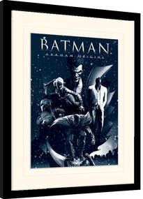 Keretezett poszter Batman: Akham Origins - Montage