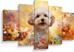 Kép - Boldog kutya (150x105 cm)
