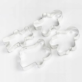 Mézeskalács keksz Forma 4db-os Mézeskalács Emberke