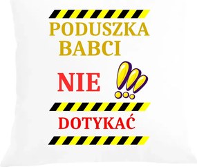 Párna párnahuzat Nagymama párna Ne érintse meg Nagymama napja