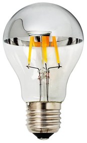 Optonica A60 Vintage Filament LED Izzó E27 7W 800lm 2700K meleg fehér ezüst üveg 1880