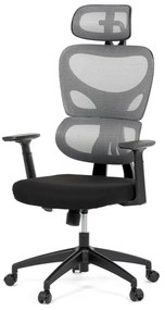 Scaun pivotant de birou gri KA-K2080