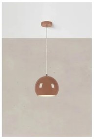 Markslöjd 108990 - POP kábeles függőlámpa 1xGU10/7W/230V, átmérő 20 cm, barna