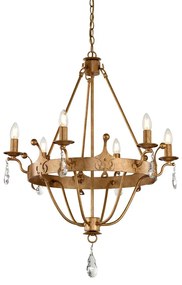 Elstead Lighting WINDSOR WINDSOR6-GOLD Csillár 6x60W/E14