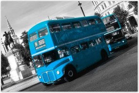 Poszterek 120x80 London busz
