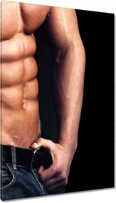 Vászonkép 80x120 Férfi radiátor