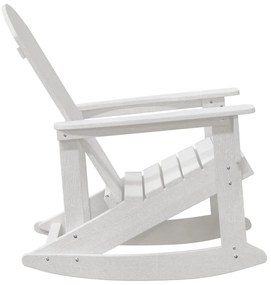 Adirondack hintaszék Fehér 73.5x92x90 cm HDPE